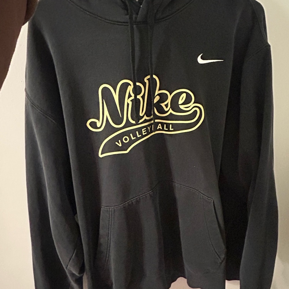 Nike Unisex Black Volleyball Hoodie